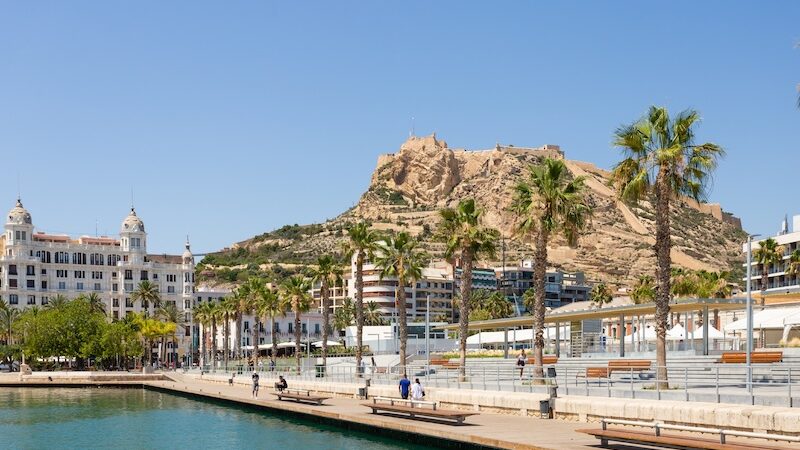Alicante solkusten